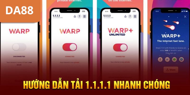 Hướng dẫn cách đổi địa chỉ IP bằng 1.1.1.1 và cài đặt Warp